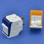 3 Way UK Socket